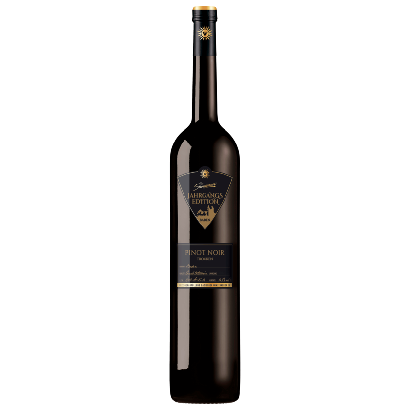Die Sommerwinzer Jahrgangs Edition Rotwein Pinot Noir QbA trocken 0,75l
